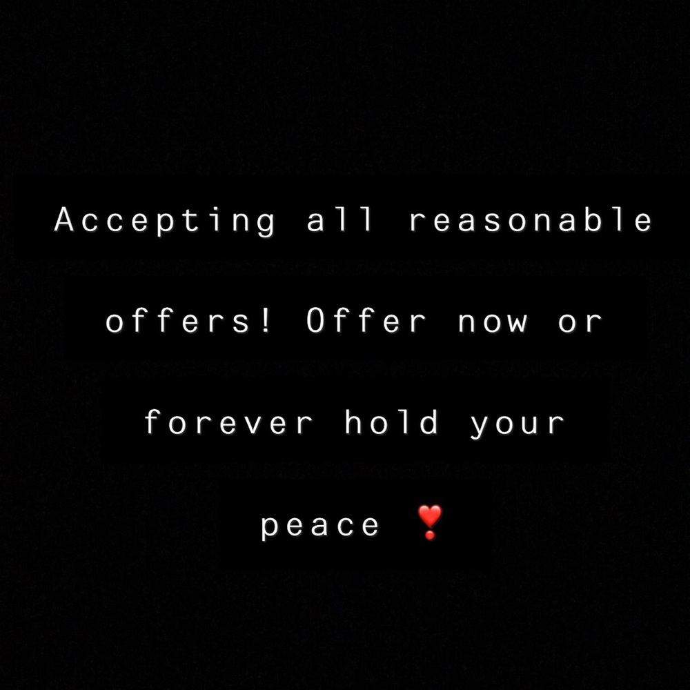 Make an offer on what you like!